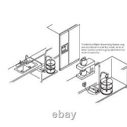 Système de distribution d'eau en bouteille Flojet Plus 5.12 de la série BW5000 avec pompe universelle.