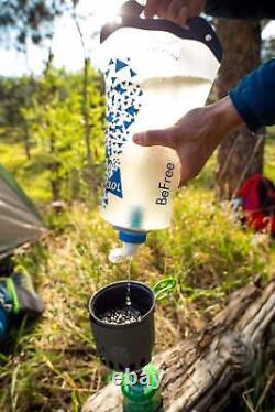 Système de filtration d'eau potable Katadyn BeFree pour bouteille de voyage et camping