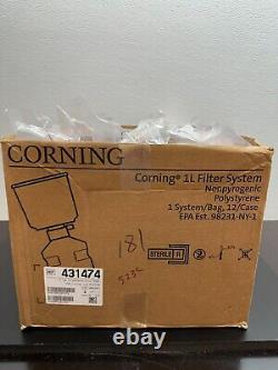 Système de filtre/bouteille de stockage sous vide Corning REF 431474 de 1000 mL, 0.1 µm Pore 54.5