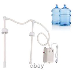 Système de pompe à eau en bouteille auto-amorçante avec tuyau de 1/4 pouce de 20 pieds, 1 gallon, 40 PSI