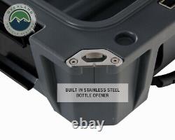 Systèmes De Véhicules Terrestres D. B. S. Dark Grey 169 Qt Dry Box Withwheels & Bouteille Opener