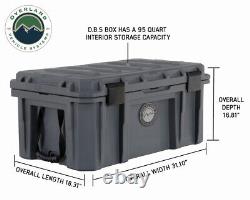 Systèmes de véhicules tout-terrain 95 QT Boîte sèche avec drain et ouvre-bouteille