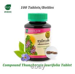 Thunbergia Laurifolia Thai Herb Compound Comprimé Antipyrétique Detox Poison Toxique