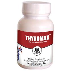 Thyromax- Pack économique de thyroïde naturelle (3 bouteilles de 60 comprimés)