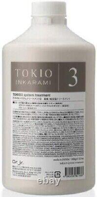 Traitement capillaire Dr. Jr. TOKIO INKARAMI System 3 bouteille de 1000ml Traitement capillaire 33 fl oz