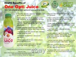 Un Opti Juice 15 En 1 Boost Immune System Natural Organic 10 Bouteilles