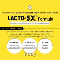 X3boxes Lacto-fit Gold 5x-formula Probiotic Detox Support Digestif 50pcs/bouteille